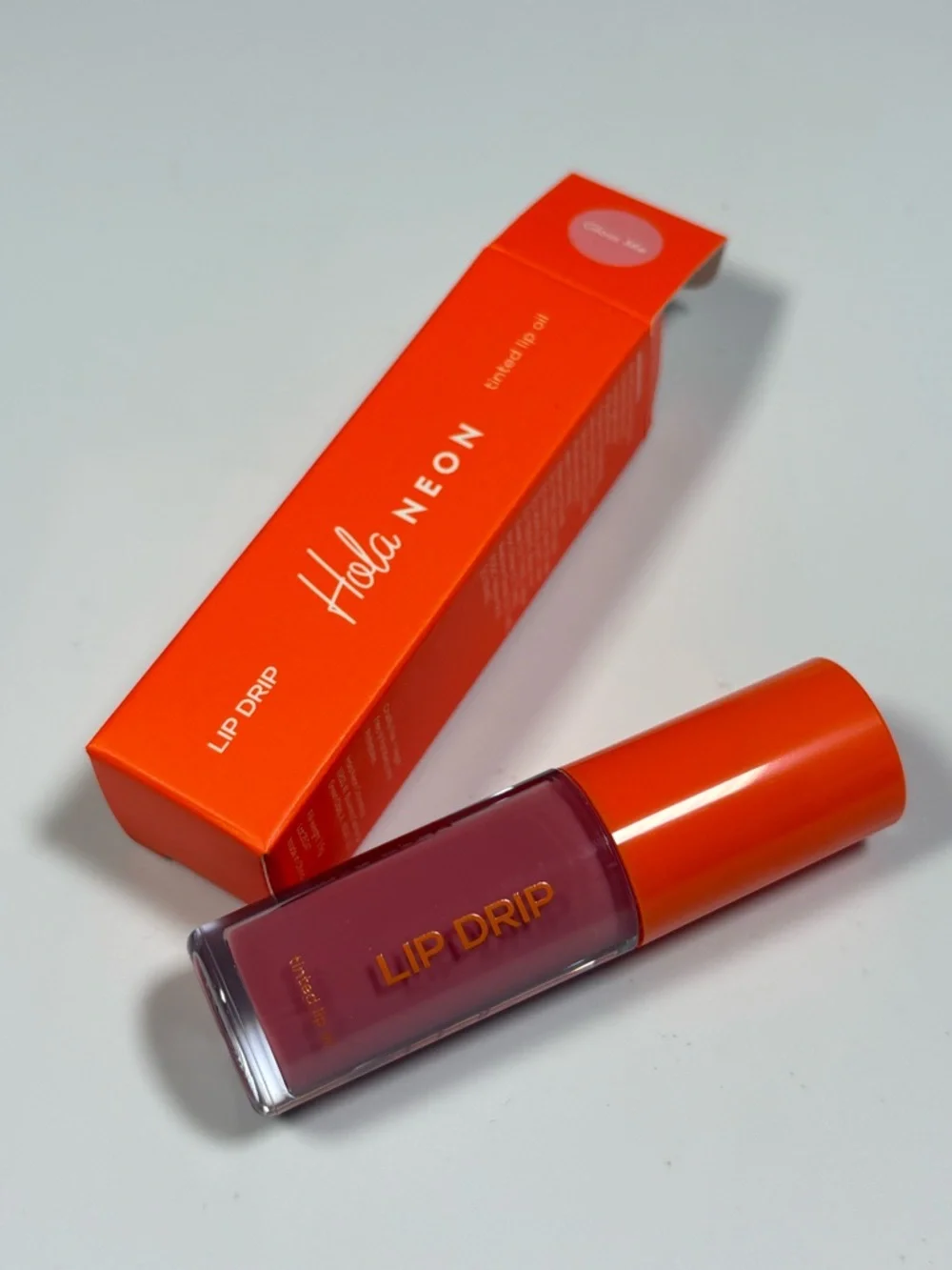 Hola Neon Lip Drip Tinted Lip Oil Gloss Me High Shine Hydrating New
